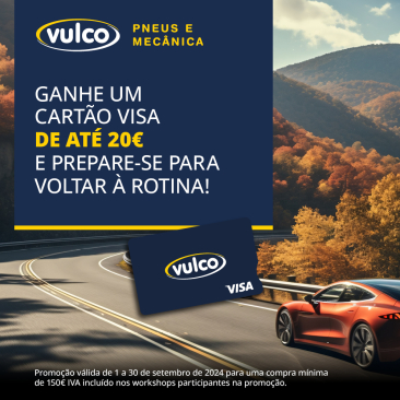 GANHE ATÉ 20€ PARA AS SUAS COMPRAS NO TALLERES VULCO!